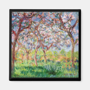 Íman Claude Monet Printemps um Giverny