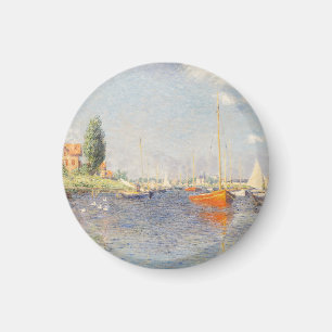 Íman Claude Monet. Red Boats, Argentina