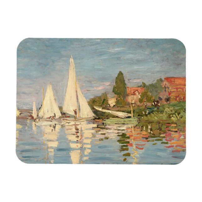 Íman Claude Monet | Regatta at Argenteuil, c.1872 (Horizontal)