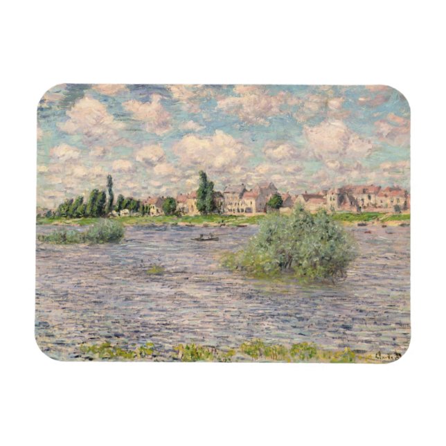 Íman Claude Monet | Sena em Lavacourt (Horizontal)