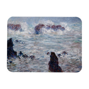Íman Claude Monet - Tempestade na costa de Belle-Ile