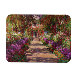 Íman Claude Monet Via no Jardim Monet