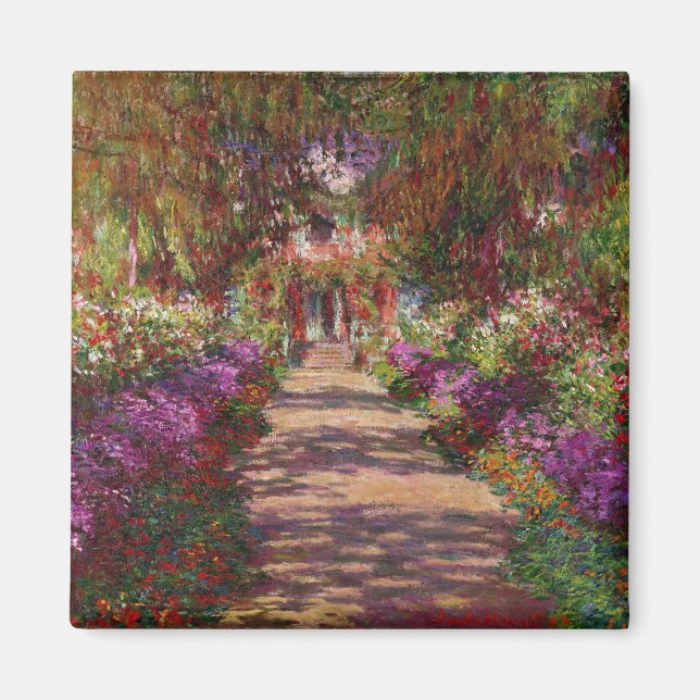 Íman Claude Monet | Via no Jardim Monet (Frente)