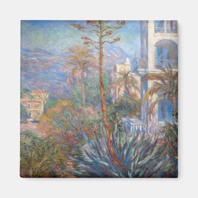 Íman Claude Monet - Villas em Bordighera (Frente)
