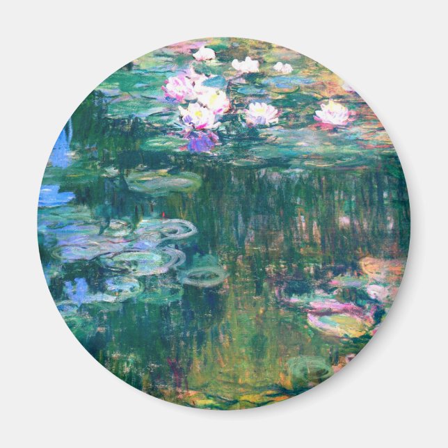 Íman Claude Monet Water Lily 1917 (Frente)