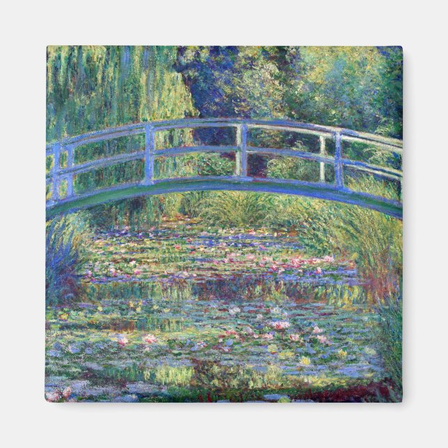 Íman Claude Monet Water Lily Pond (Frente)
