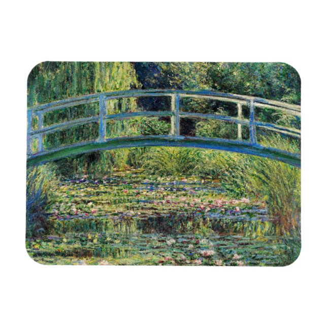 Íman Claude Monet - Water Lily Pond & Japanesese Bridge (Horizontal)