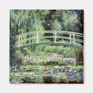Íman Claude Monet   Waterlilies branco, 1899