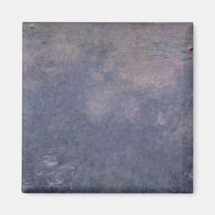 Íman Claude Monet   Waterlilies: Dois salgueiros