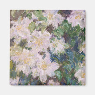 Íman Claude Monet - White Clematis