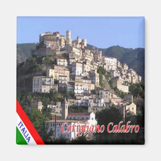 Íman CLB028 CORIGLIANO CALABRO, Itália, frigorífico (Frente)