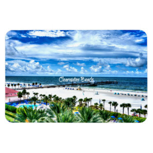 Íman Clearwater Beach, Flórida, destino das férias