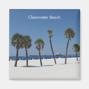 Íman Clearwater Beach, Florida Magnet