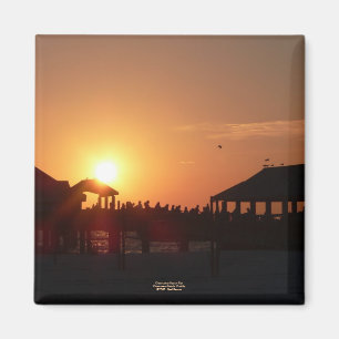 Íman Clearwater Beach Pier Magnet