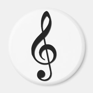 Íman Clef de triplo