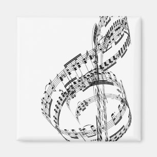 Íman Clef de triplo