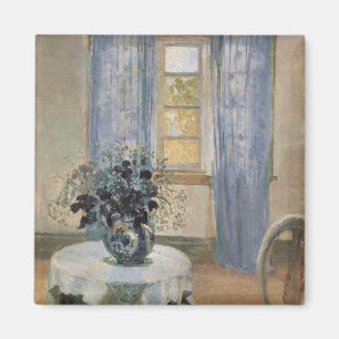 Íman Clematis azul de Anna Ancher no estúdio do artist