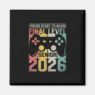 Íman Clengraçado de 2026 Gamer Sênior Designs 2026 