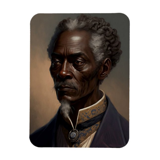 Íman Cleon Porträt Gemälde (Vertical)