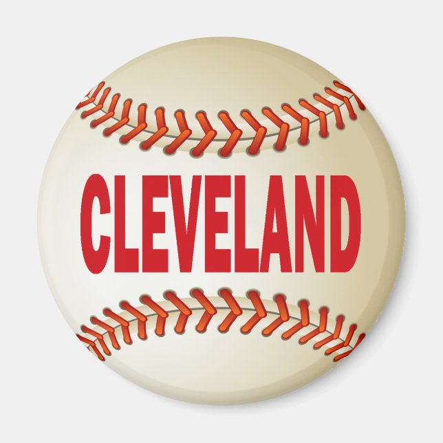ÍMAN CLEVELAND BASEBALL (Frente)