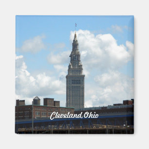 Íman Cleveland Landmark Tower Magnet