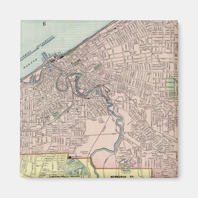 Íman Cleveland, Ohio (Frente)