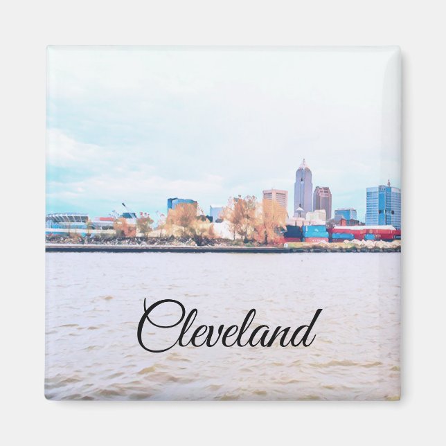 Íman Cleveland Ohio Magnet (Frente)
