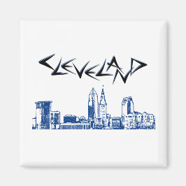 Íman Cleveland Skyline