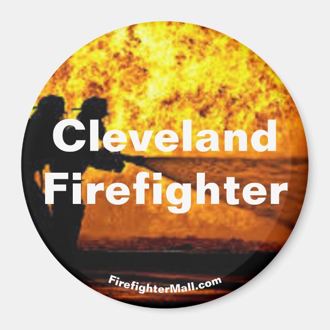 Íman Cleveland Volunteer Fire Department[ imã (Frente)