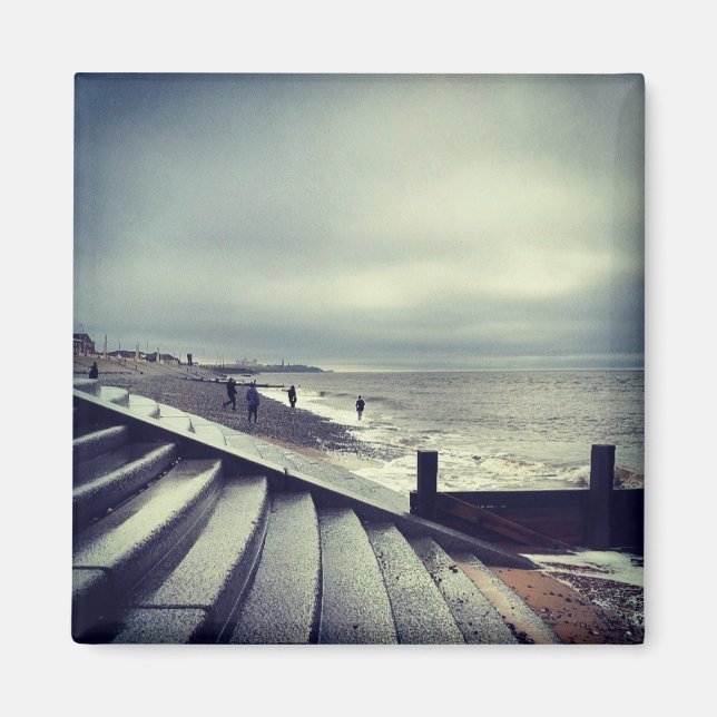 Íman Cleveleys Beach Magnet (Frente)