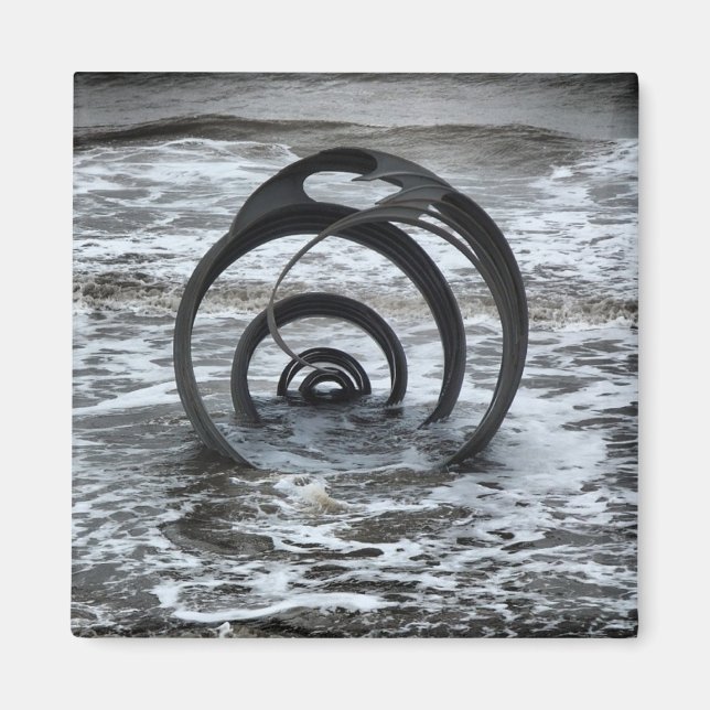 Íman Cleveleys Sea Shell Magnet (Frente)