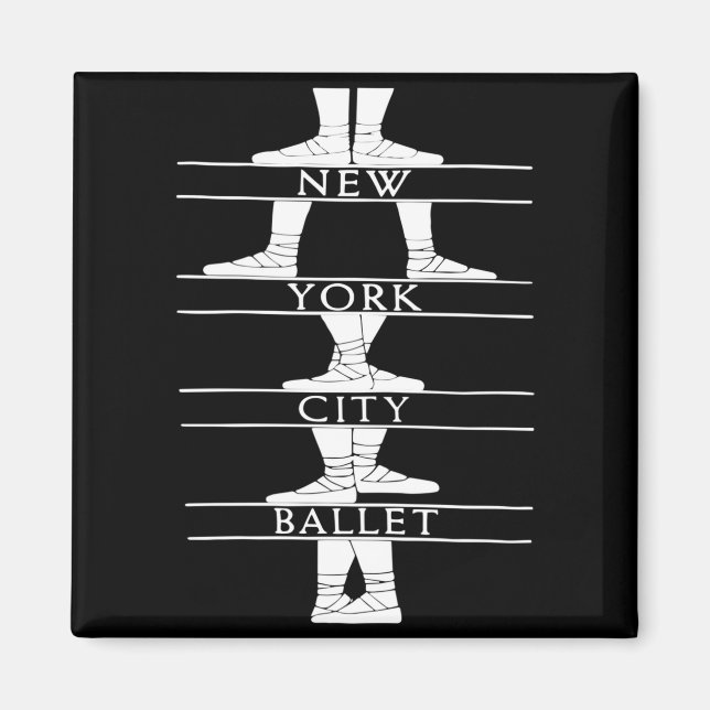 Íman Clic do Ballet da Cidade de Nova York (Frente)