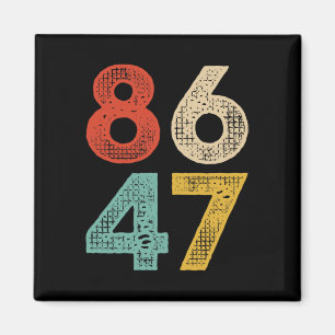 Íman Clic Vintage 86 47 Anti Trump 2025 Impeachment Pre