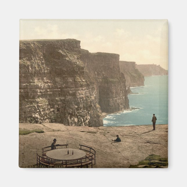 Íman Cliff em Moher, County Clare (Frente)