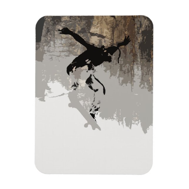 Íman Cliff Jumping - Skateboarder (Vertical)