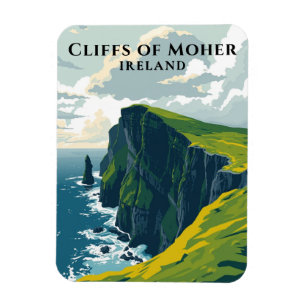Íman Cliff of Moher Ireland Iconic Irish Coast