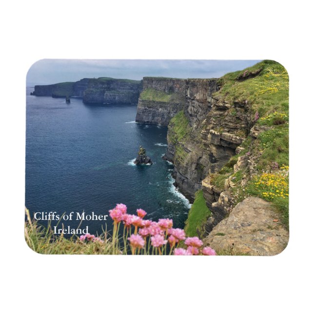 Íman Cliff of Moher, Ireland Magnet (Horizontal)