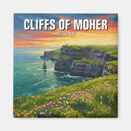 Íman Cliff of Moher Ireland Viagem