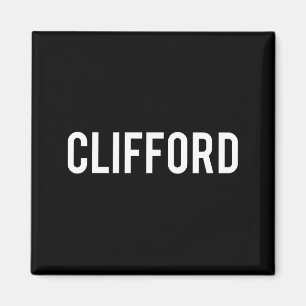 Íman Clifford - Camiseta de presente para fã de nome en