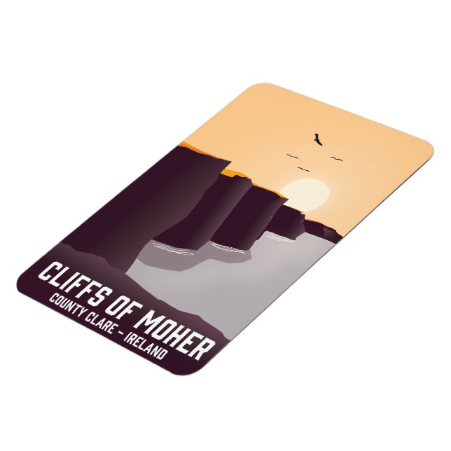 Íman Cliffs of Moher County Clare, Irlanda. (Left Side)