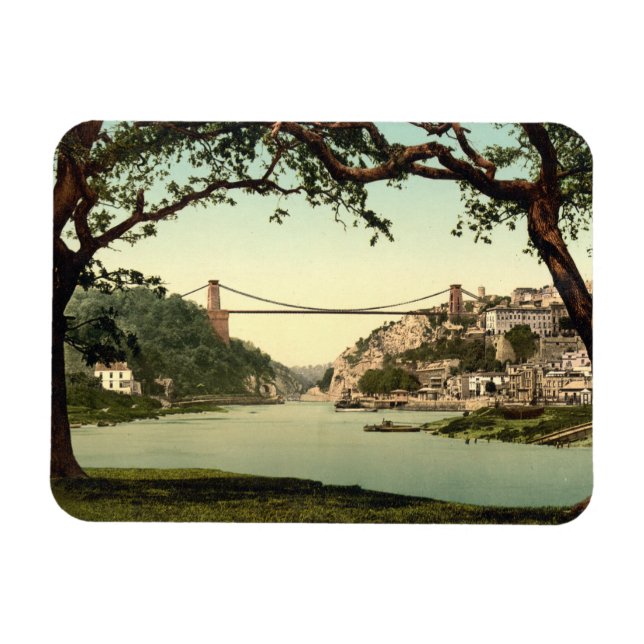 Íman Clifton Suspensão Bridge I, Bristol, Inglaterra (Horizontal)