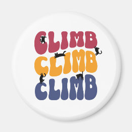 Íman Climb Cats Vintage Color Edition