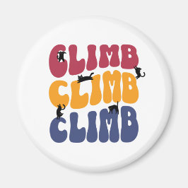 Íman Climb Cats Vintage Color Edition