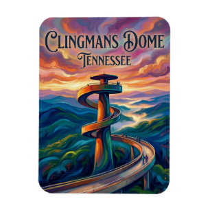 Íman Clingmans Dome Tennessee
