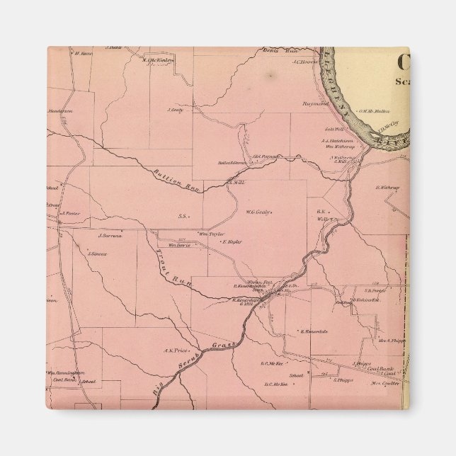 Íman Clinton Township (Frente)