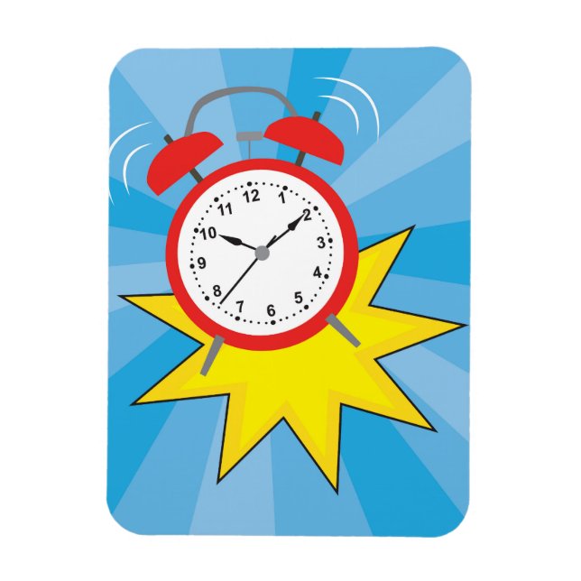 Íman Clock Alarming (Vertical)