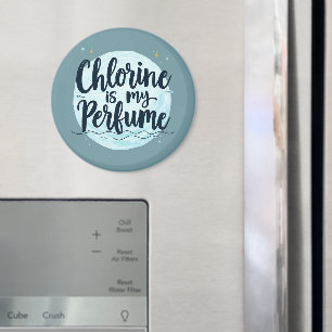 Íman Cloro É Meu Perfume Citação Divertida de Natação