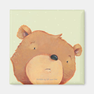 Íman Close up do urso de Brown grande