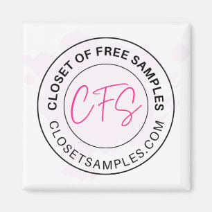 Íman Closet of Free Samples Logo 2021 Edition
