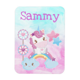 Íman Cloud Cute Kawaii Dreamy Unicorn Rainbow